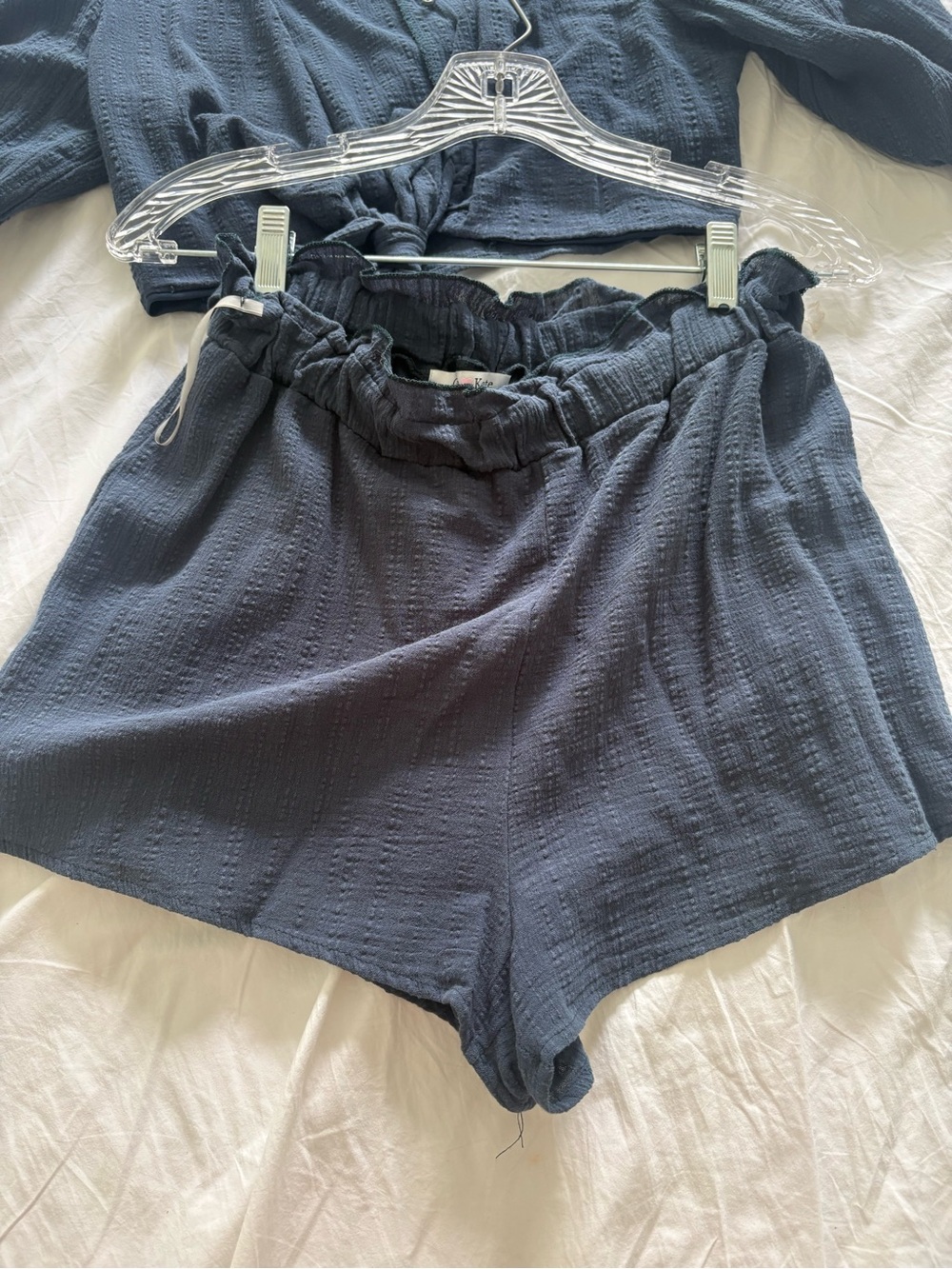 Gab Kate Textured Two-Piece Set - Picture 5 of 6